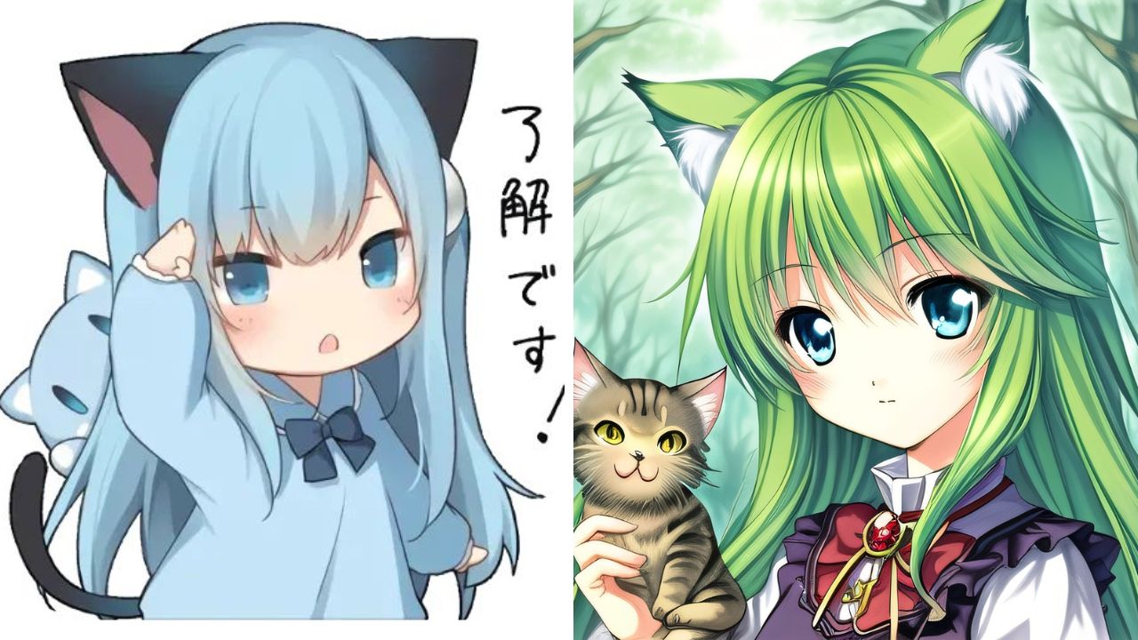 The Adorable World of Anime Cats
