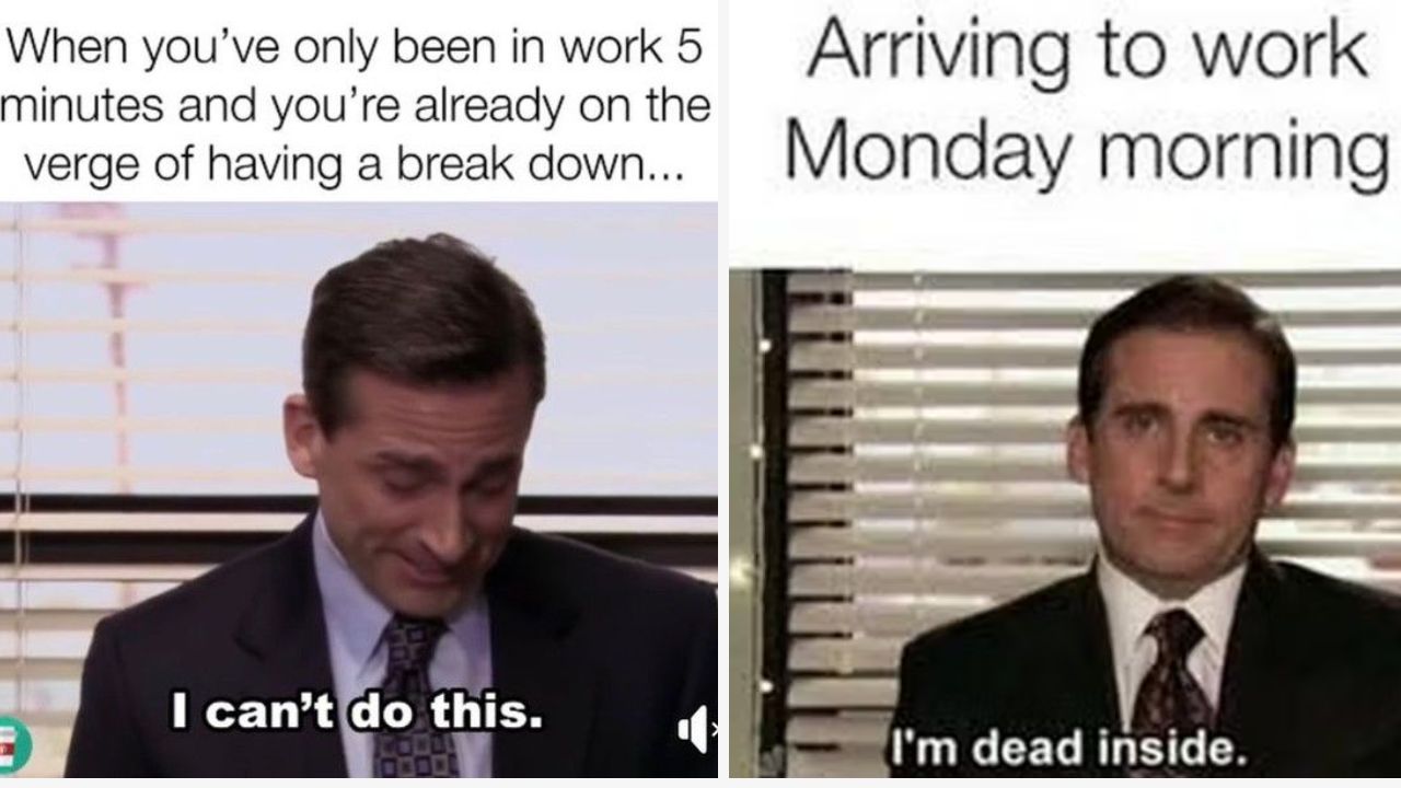 The office memes about work