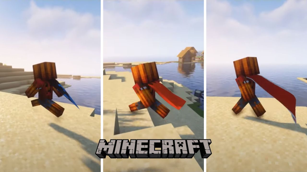 Unleash Your Heroic Flair in Minecraft with the Incredible Wavey Capes Mod!(1.20, 1.19.4)
