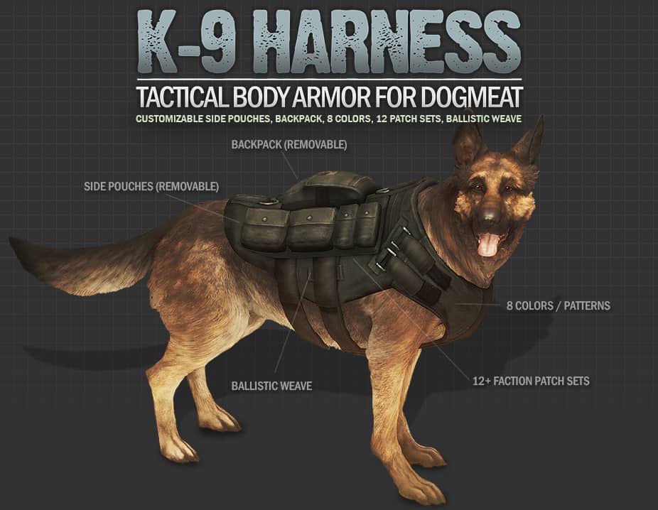 Best Fallout 4 Mods - K9 Harness
