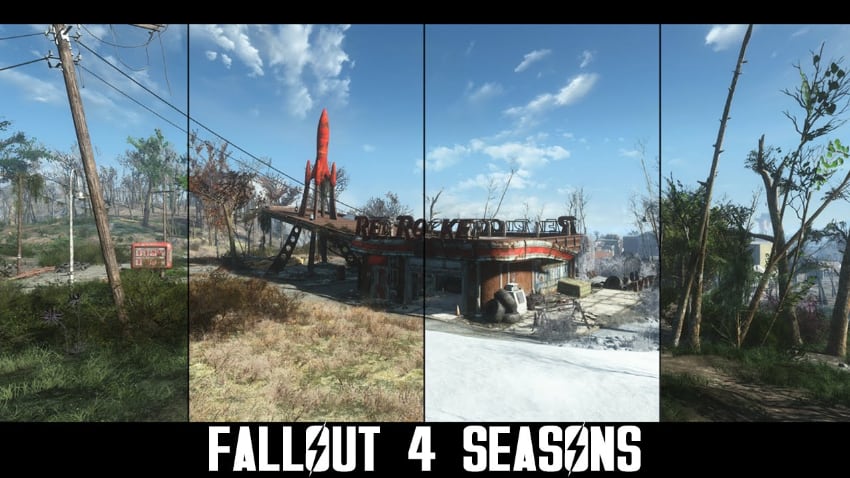 Best Fallout 4 Texture Mods - Fallout 4 Seasons