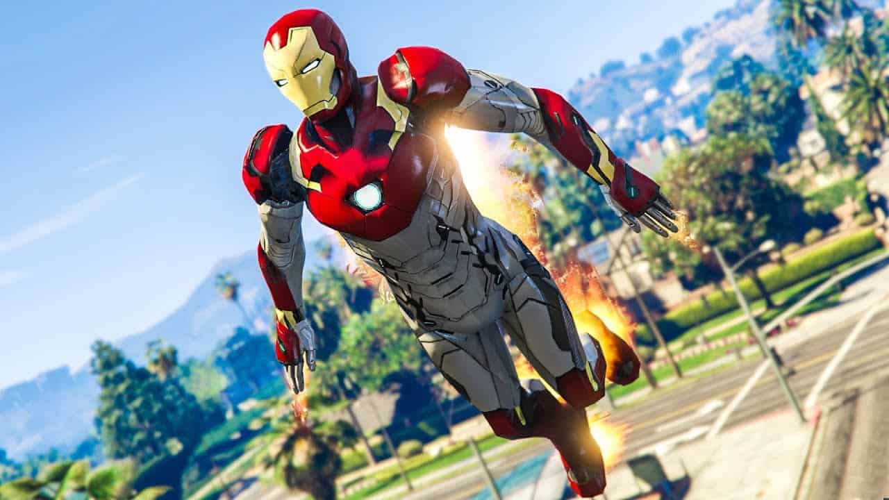 Best GTA 5 Mods - Become Iron Man