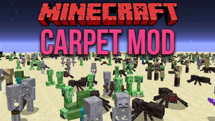 Best Minecraft Furniture Mods - Carpet Mod