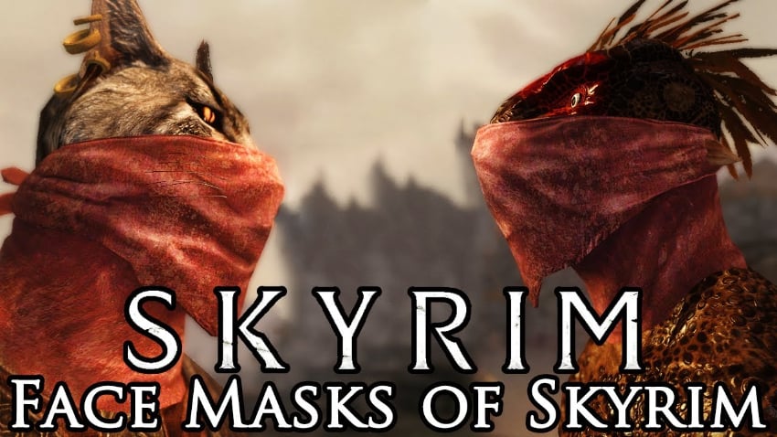 Best Skyrim Clothing Mods - Face Masks of Skyrim