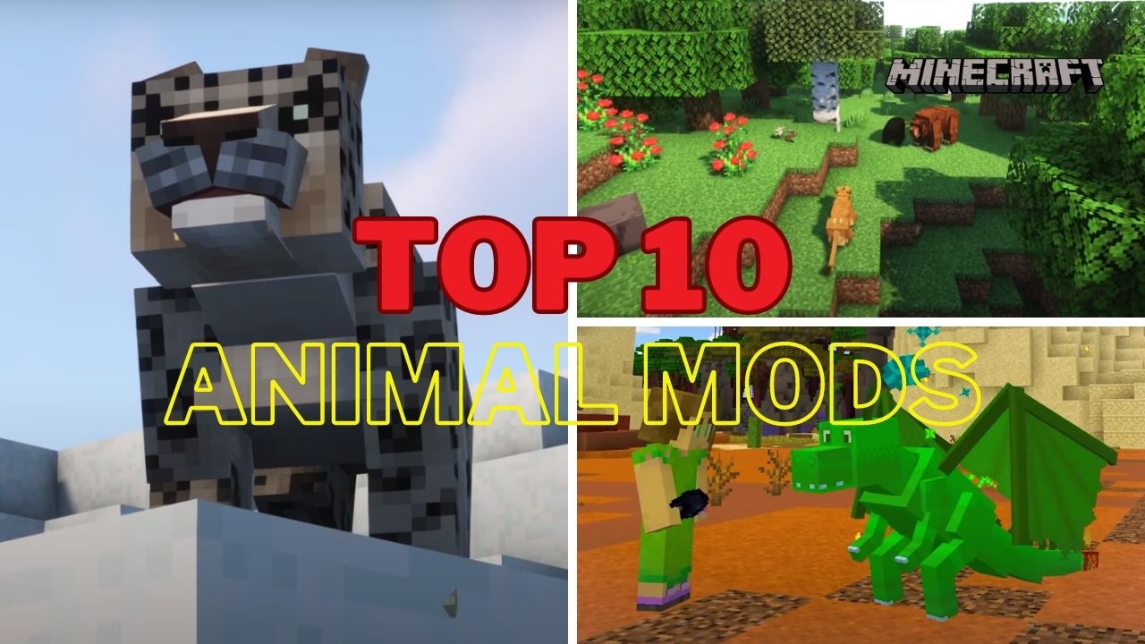 Top 10 Animal Mods for Minecraft - Top