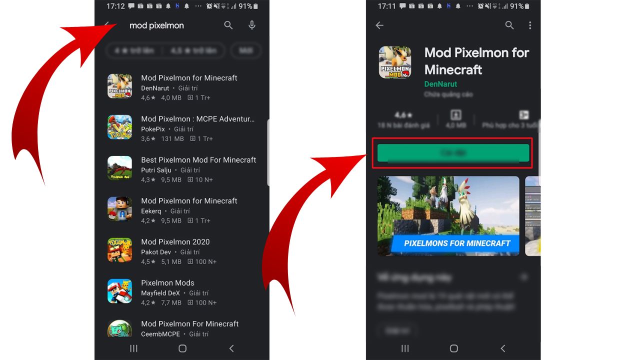How to Download Pixelmon on an Android Phone